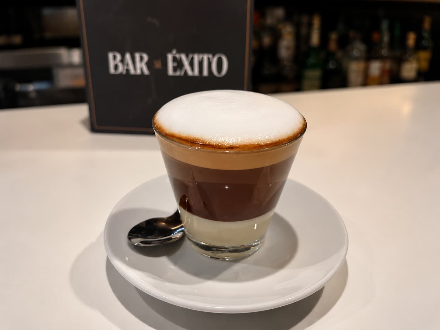 Café bombón bar al éxito