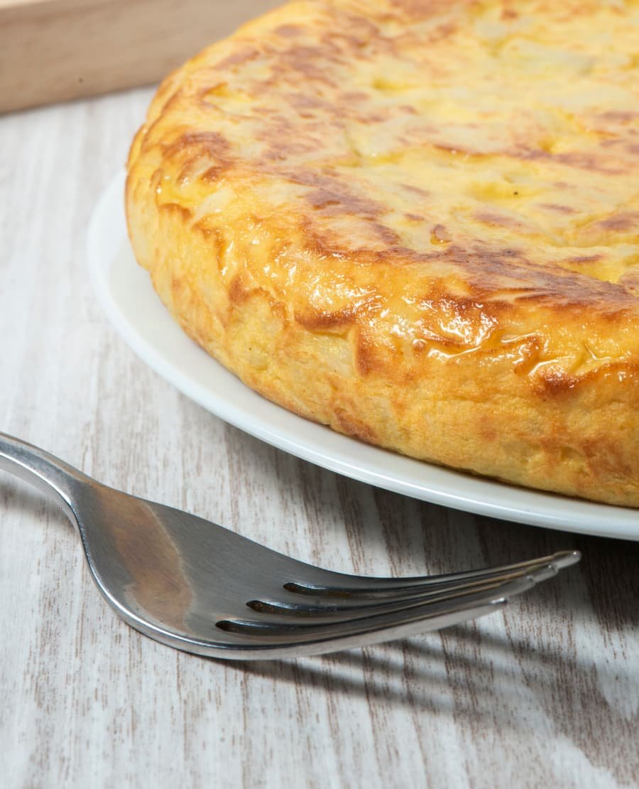 Tapa de tortilla de patata